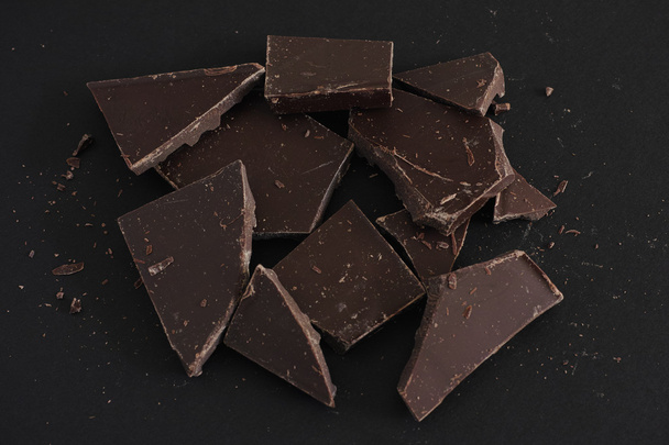 Broken Chocolate Heap - Fotografie, Obrázek