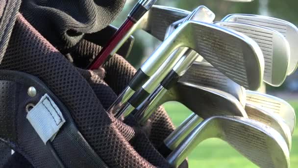 Golf Clubs, Golf Bag - Filmmaterial, Video