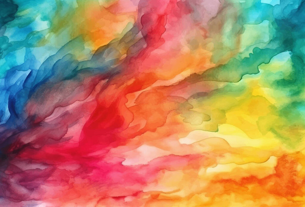 Abstract watercolor colorful background - Photo, Image