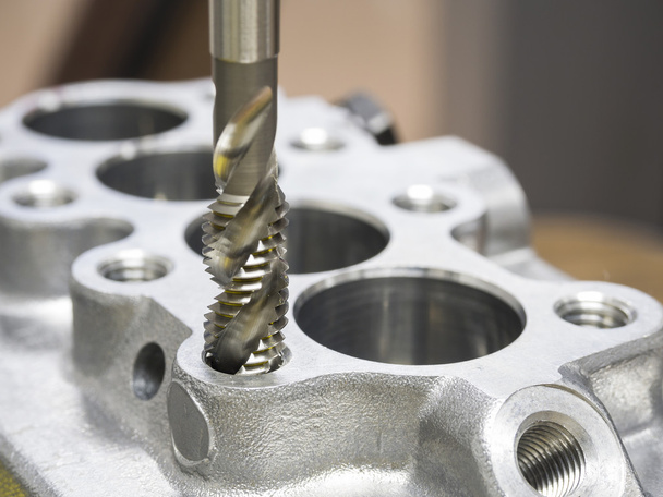 operator machining automotive parts - Photo, Image