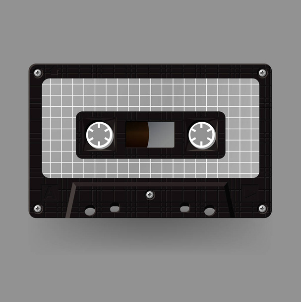 cassette tape vintage style - Вектор,изображение