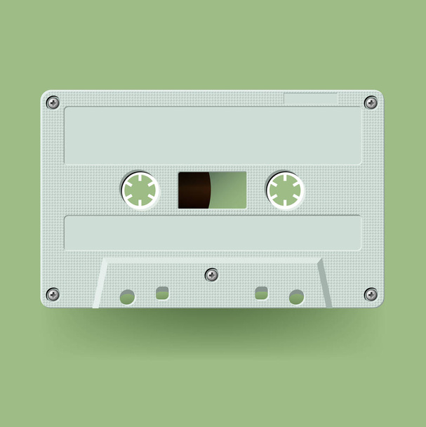 cassette tape vintage style - Vektor, obrázek