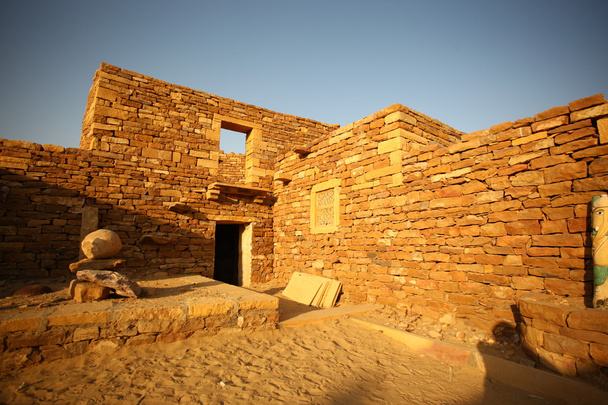 Παλιά ερείπια στην έρημο - Φωτογραφία, εικόνα