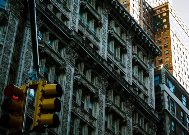 A low angle shot of the Petrossian Boutique in New York City - Photo, image