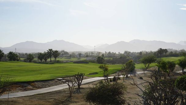 Golfbaan in San José del Cabo, Baja California Sur, Mexico - Foto, afbeelding
