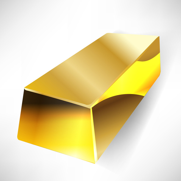 gold bar - Wektor, obraz
