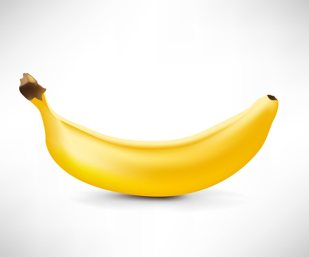 single banana - Vector, Image