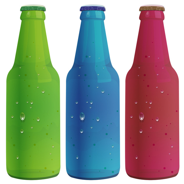 Bottles - Vector, Image