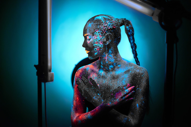 Neongirl - Fotó, kép