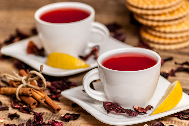 Чай гибискуса - Фото, изображение