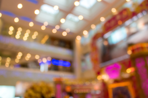 Blurred Compras centros comerciales fondos
 - Foto, imagen