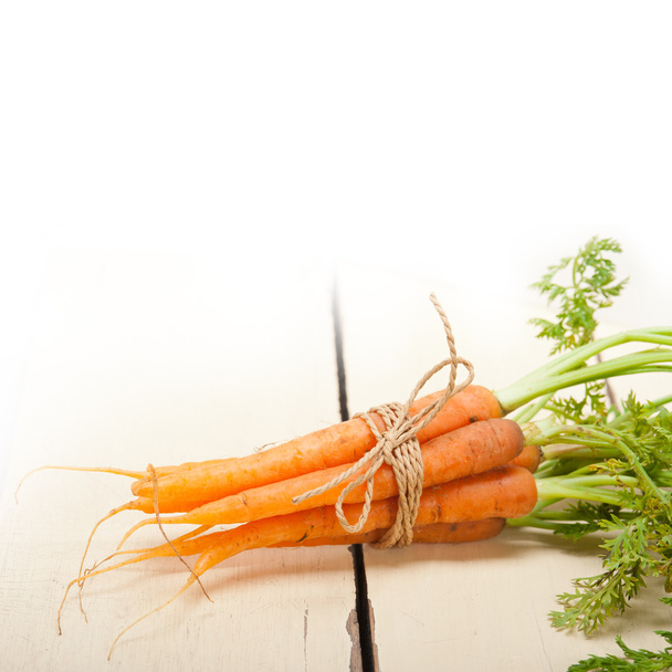 baby carrots bunch tied with rope - Photo, Image
