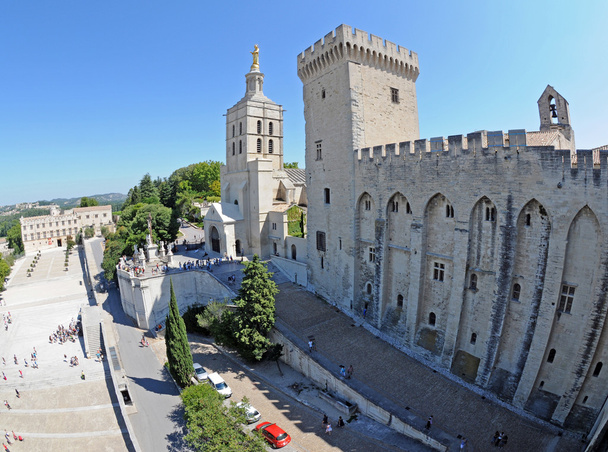 Palais des papes Avignon - Fotoğraf, Görsel