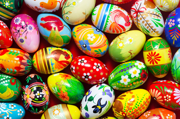 Handmade Easter eggs - Photo, Image