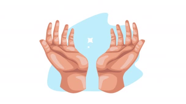 руки людини, що молиться релігійна анімація відео 4k анімовані
 - Кадри, відео