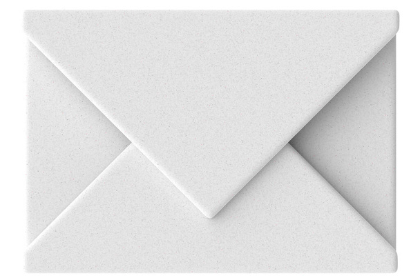 Иконка трехмерной почты. 3D иллюстрация. - Фото, изображение