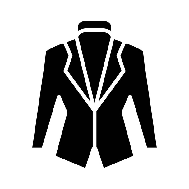 Groom Dress Vector Glyph Icon For Personal And Commercial Use - Vektör, Görsel