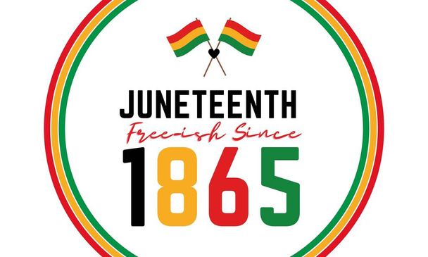 Juneteenth, African-American Independence Day, June 19. Day of Freedom and Emancipation - Photo, Image