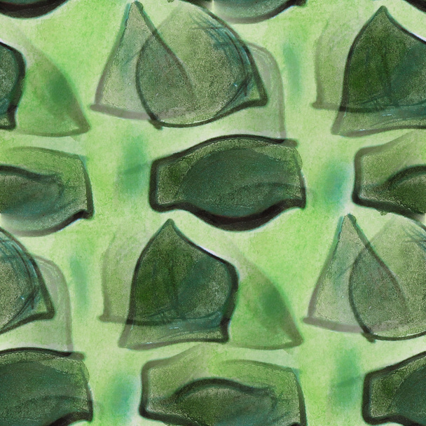 manchas acuarela piedras verdes rayas pintura sin costuras backgrou
 - Foto, Imagen