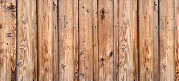 Brown Vintage wooden boards of plank background for design in your work backdrop concept. - Photo, Image