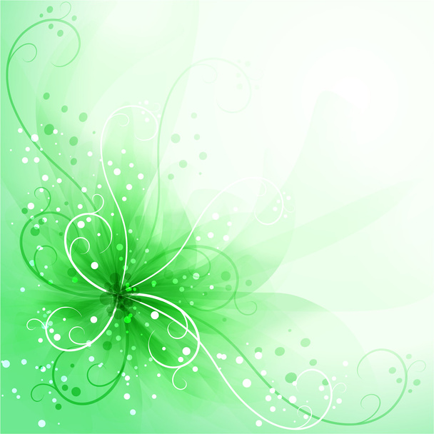 vector background with flowers - Вектор, зображення