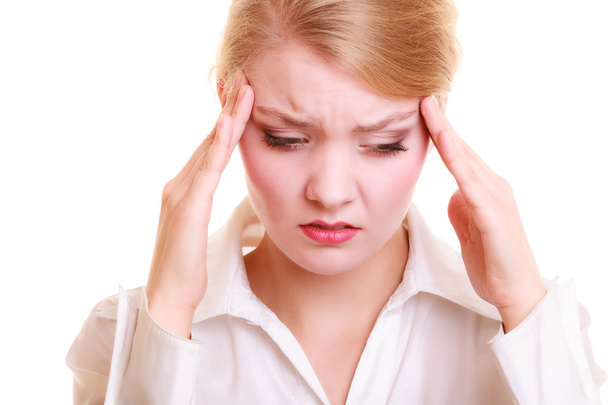 Woman suffering from Headache - Photo, Image