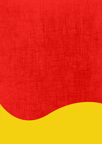 Red and yellow wave pattern vertical background, Suitable for Advertisements, Posters, Banners, Anniversary, Party, Events, Ads and various graphic design works - Photo, Image
