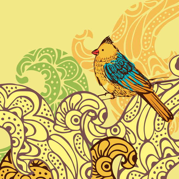 Bird background - Vektor, Bild