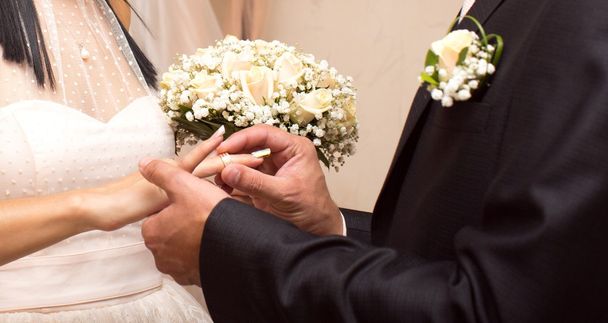 Ślub w rejestrze - Zdjęcie, obraz