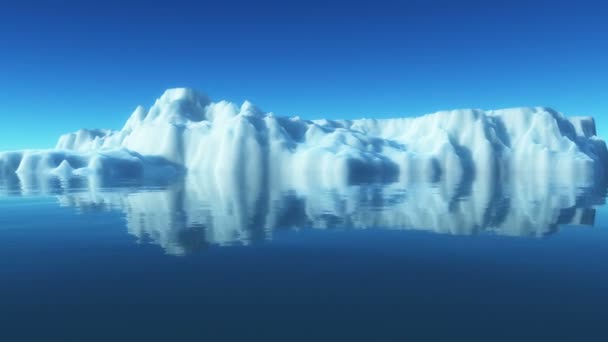 berg πάγου στο βόρειο - Πλάνα, βίντεο