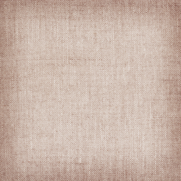 textura de lino natural marrón para el fondo - Foto, imagen