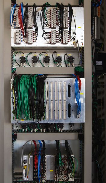 Control panel with relay protection devices - Photo, Image