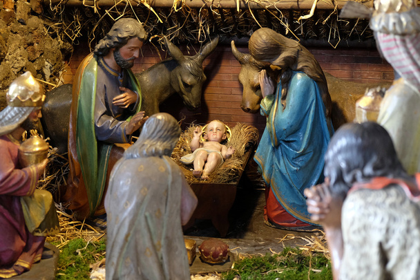 Scène de la Nativité
 - Photo, image