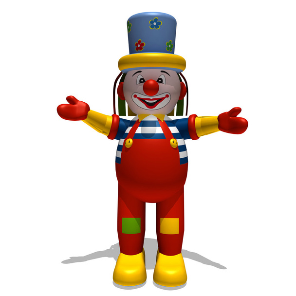 3D rendered Clown - Photo, Image