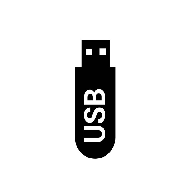 USB, піктограма флеш-накопичувача  - Фото, зображення