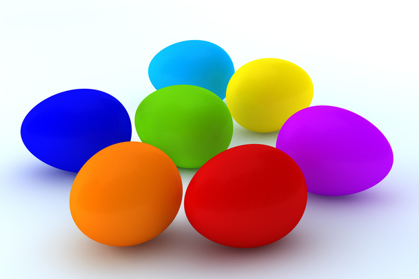 Easter eggs - Photo, image