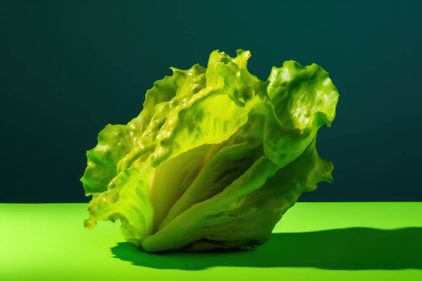 Lettuce, Fresh tasty vegetables, Fresh ingredients, cooking ingredients. High-quality photo - Valokuva, kuva