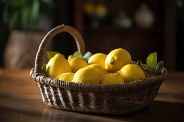 Lemon, Fresh tasty fruit. High-quality photo - Foto, Bild