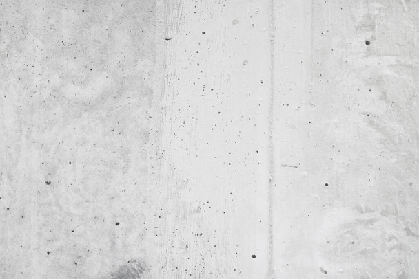 El cemento de textura de fondo de hormigón enlucido blanco gris sucio con diseño abstracto de color gris es ligero con fondo de pared blanco. - Foto, Imagen