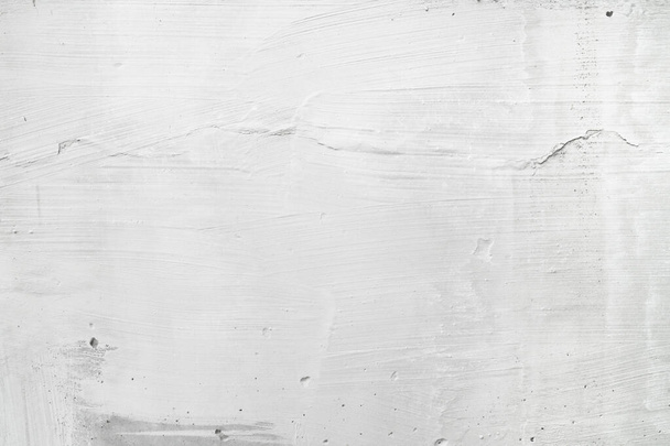 Beyaz alçılı beton arkaplan dokusu. Soyut gri renk tasarımlı kirli çimento. Beyaz duvar arkaplanı olan açık renk.. - Fotoğraf, Görsel