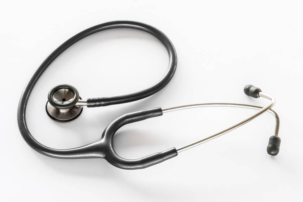 stethoscope, medical equipment on white background - Photo, Image