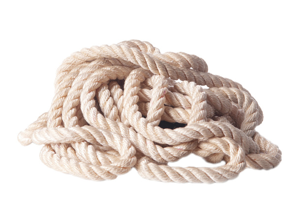 Rope isolated - Φωτογραφία, εικόνα