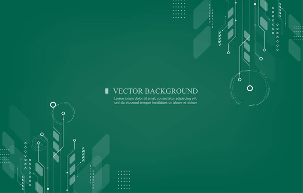 Сучасна векторна технологія background.cyber network.green wallpaper.geometric.computer system
. - Вектор, зображення