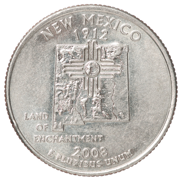 Vierteldollar-Münze - Foto, Bild