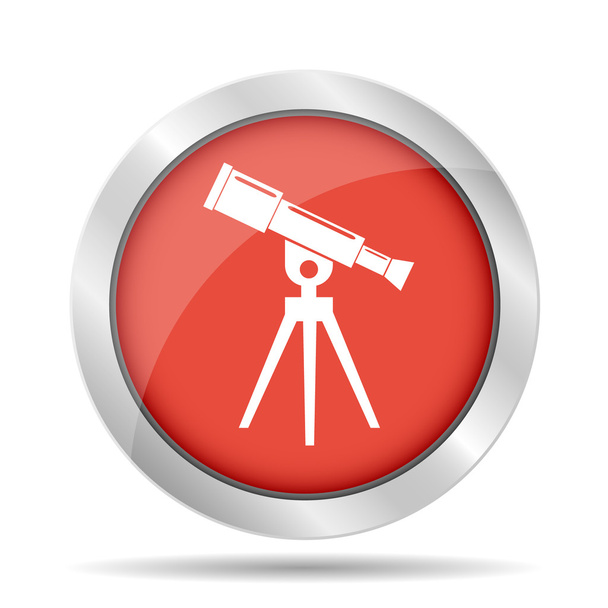 Telescope icon - Vector, Image