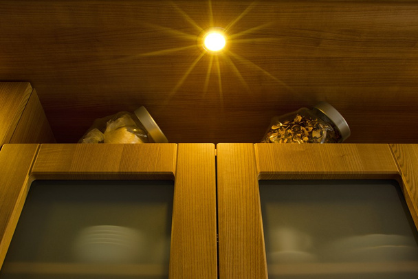 Кухня с освещением
 - Фото, изображение