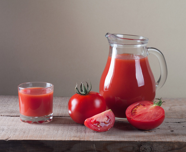  トマト ジュース - 写真・画像