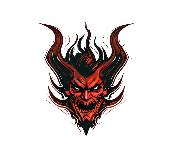 Diablo icon. Vector illustration desing. - Vector, Image