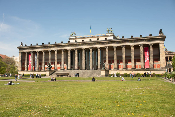 Berlin, Germany - 10 May 2023. Altes Museum. German Old Museum on Museum Island, Mitte. - Foto, afbeelding