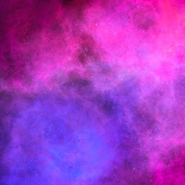 Galáxia espaço nebulosa fundo ilustração papel de parede textura 1 6 - Foto, Imagem